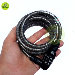 Khóa Dây 3 Số Cao Cấp Cho Xe Đạp Dài 1500mm