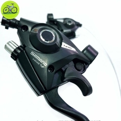 Cặp tay đề bấm xả xe đạp Shimano EF51 3x7 Speed tặng dầu tra sên xích xe đạp