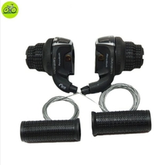 Cặp tay đề xe đạp vặn Shimano RS35 3x7 speed SL - RS35