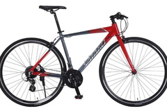 SATAKO CROWN – Xe Đạp Đường Phố Touring 700C, Shimano 24 Tốc Độ, Khung Nhôm 6061