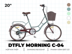 Xe Đạp mini DTFLY MORNING C-04 / phù hợp nữ 1m45-1m65