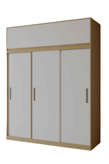QA2505 Tủ Quần Áo Cửa Trượt Japandi Loft