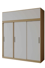 QA2505 Tủ Quần Áo Cửa Trượt Japandi Loft