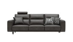 SF2508- Sofa  Da Phong Cách Bắc Âu Tối Giản