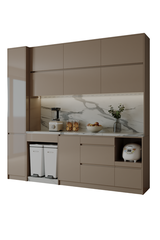 Hệ Tủ Bếp Hiện Đại Acacia TB2503