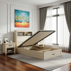 GN2508 Giường ngủ kết hợp kho lưu trữ
