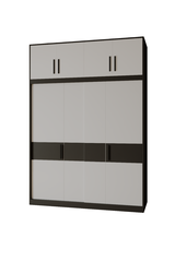 QA2501 Tủ Quần Áo Cửa Trượt Hiện Đại Eclipse