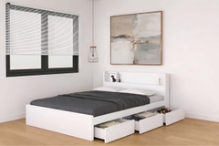 GN2610 Giường ngủ Pure White