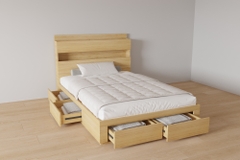 GN2501 Giường ngủ đôi Senja Nordic