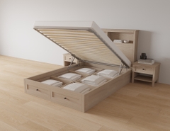 GN2508 Giường ngủ kết hợp kho lưu trữ