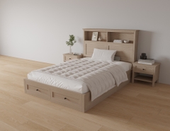 GN2508 Giường ngủ kết hợp kho lưu trữ