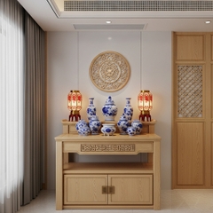 Mẫu ban thờ tủ