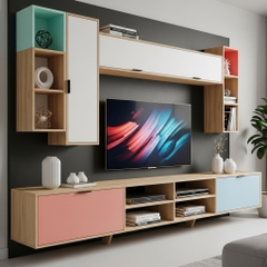 Hệ tủ Tivi khối rời
