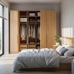 QA2506 Tủ quần áo Arora cánh mở