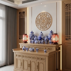 Mẫu ban thờ tủ