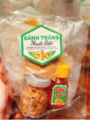 Set bánh phơi sương muối sặc - sốt tắc - hành phi ( 1 set ) ( tạm hết hàng )