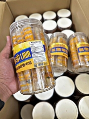 Bánh tráng cuộn tôm sấy giòn lava trứng muối