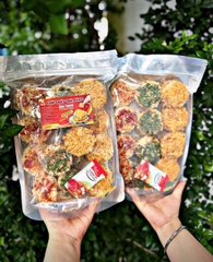 Cơm cháy viên 3 vị ( túi 500g )