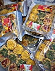 Cơm cháy viên 3 vị ( túi 500g )