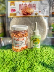 Set bánh phơi sương muối tép hành phi - bơ cốm ( 1 set )