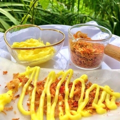 Set bánh phơi sương muối tép hành phi bơ béo ( 1 set )