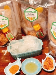 Set bánh phơi sương muối sặc - sốt tắc - hành phi ( 1 set ) ( tạm hết hàng )