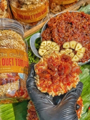 Cơm cháy kho quẹt tôm khô ( hũ 340g ) ( tạm hết hàng )