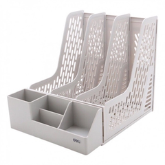 Kệ ráp Deli 3 ngăn và khay bút Z00112