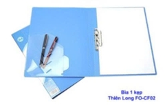 Bìa nhựa 1 kẹp A4 các loại