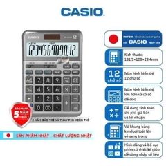 Máy tính 12 số Casio DF 120FM (BH 1 năm)