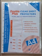 Bìa 11 lỗ Double Plus (100 cái/xấp)