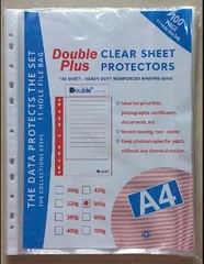 Bìa 11 lỗ Double Plus (100 cái/xấp)