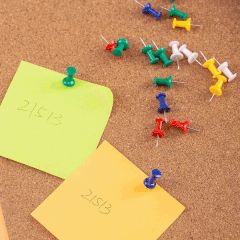 Đinh ấn bảng nhung Deli Mã số 21