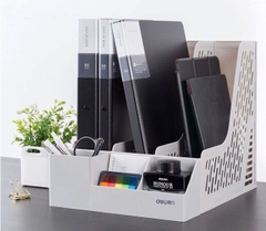 Kệ ráp Deli 3 ngăn và khay bút Z00112