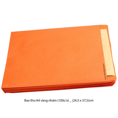 Bao thư A4 cam 24 x 35 cm