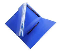 Bìa nhựa Long Dinh 2 lò xo dọc A4, đục