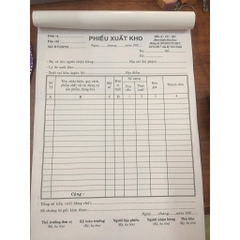 Phiếu Nhập/ Xuất kho các loại