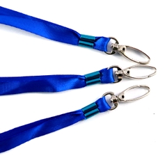 Dây đeo lụa 10mm xanh dương