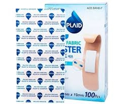 Băng cá nhân Plaid (100 miếng/ hộp)