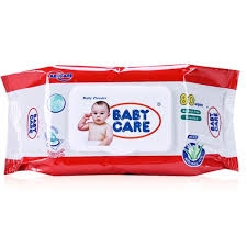 Khăn ướt Baby Care không mùi 80 tờ