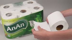 Giấy vệ sinh cuộn An An (2x6)