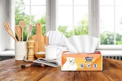 Khăn giấy rút Pulppy Polar Bear 250 tờ, 2 lớp