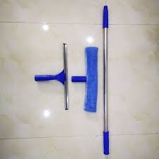 Cây lau kiếng 3m, cán inox - No : 71