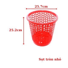 Sọt rác tròn Duy Tân - Nhỏ