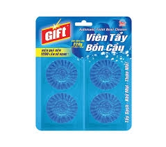 Viên tẩy bồn cầu Gift (4 Viên/ Vĩ)