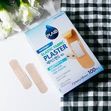 Băng cá nhân Plaid (100 miếng/ hộp)