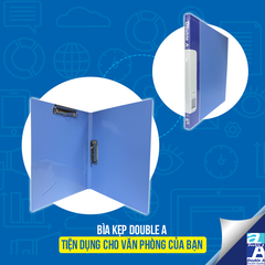 Bìa nhựa 2 kẹp A4