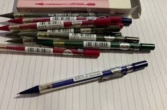 Bút chì bấm Pentel A125T - Thân trong