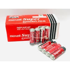 Pin AA Maxell R6P(AR) 4P - Đỏ