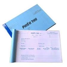 Phiếu Thu/ Chi 1 liên, 13x19 giấy Pelure, 80 tờ